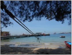 Installation of line yard for pontoon transporter